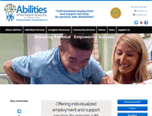 Tablet Screenshot of abilitiesnw.com